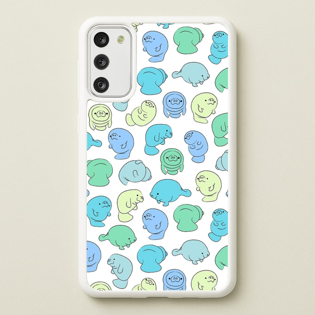 Manatee Party - Phone Case for Galaxy S20FE