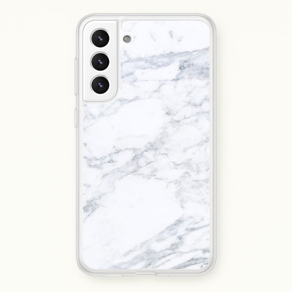 White Marble Pattern - marble Phone Case for Galaxy S21 Plus