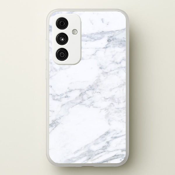 White Marble Pattern - marble Phone Case for Galaxy A15