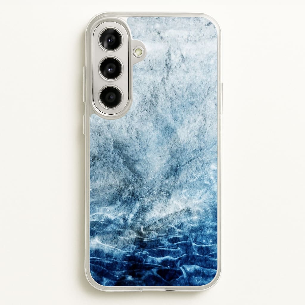 Sea Blue Marble - marble Phone Case for Galaxy A56