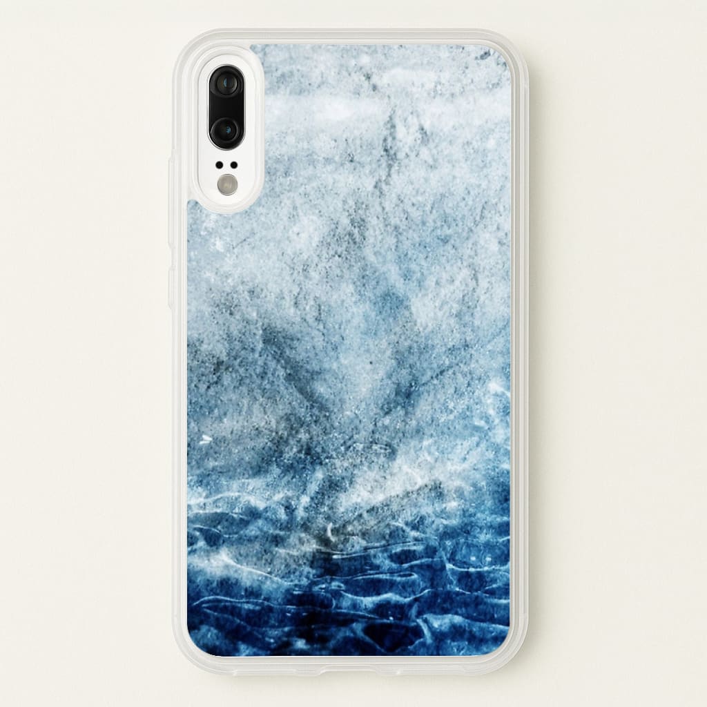 Sea Blue Marble - marble Phone Case for Huawei P20