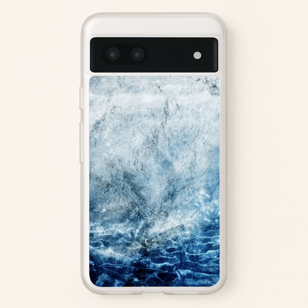 Sea Blue Marble - marble Phone Case for Google Pixel 6a