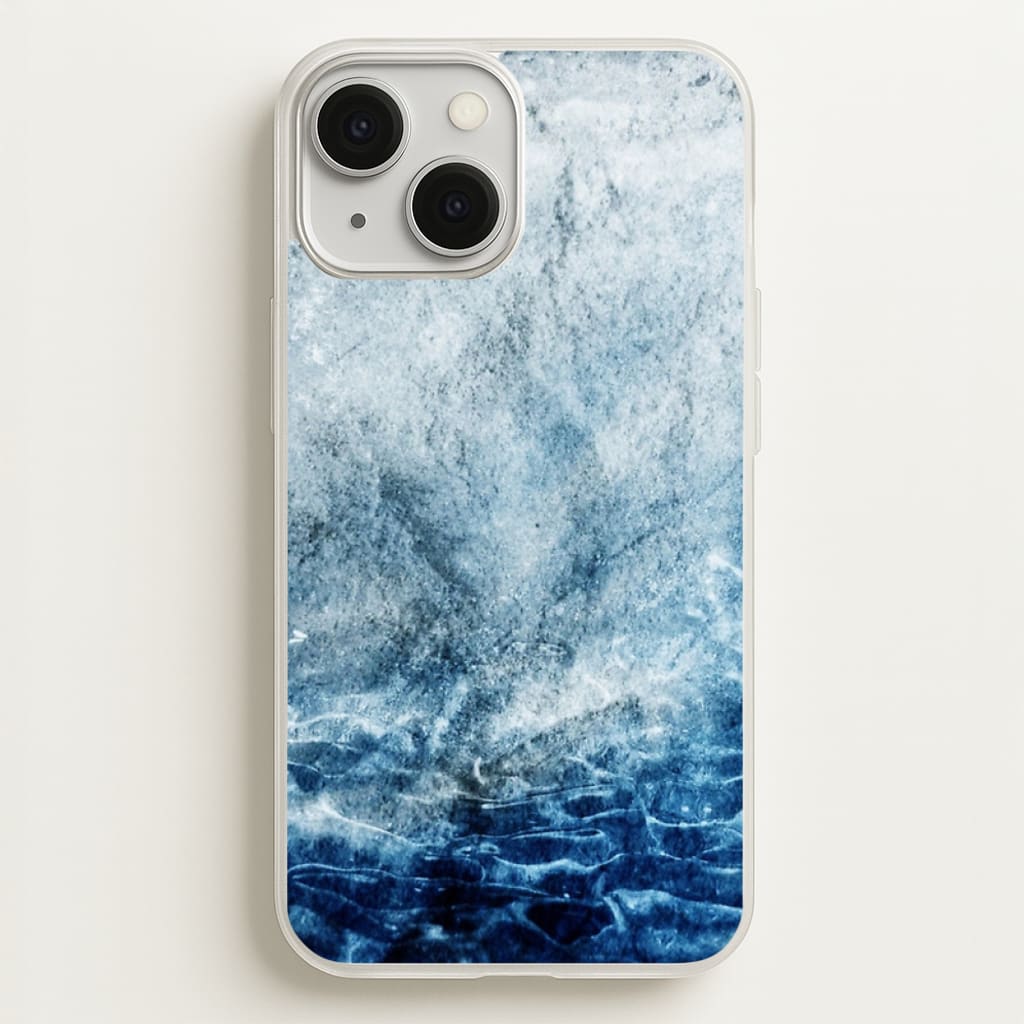 Sea Blue Marble - marble Phone Case for iPhone 13 Mini