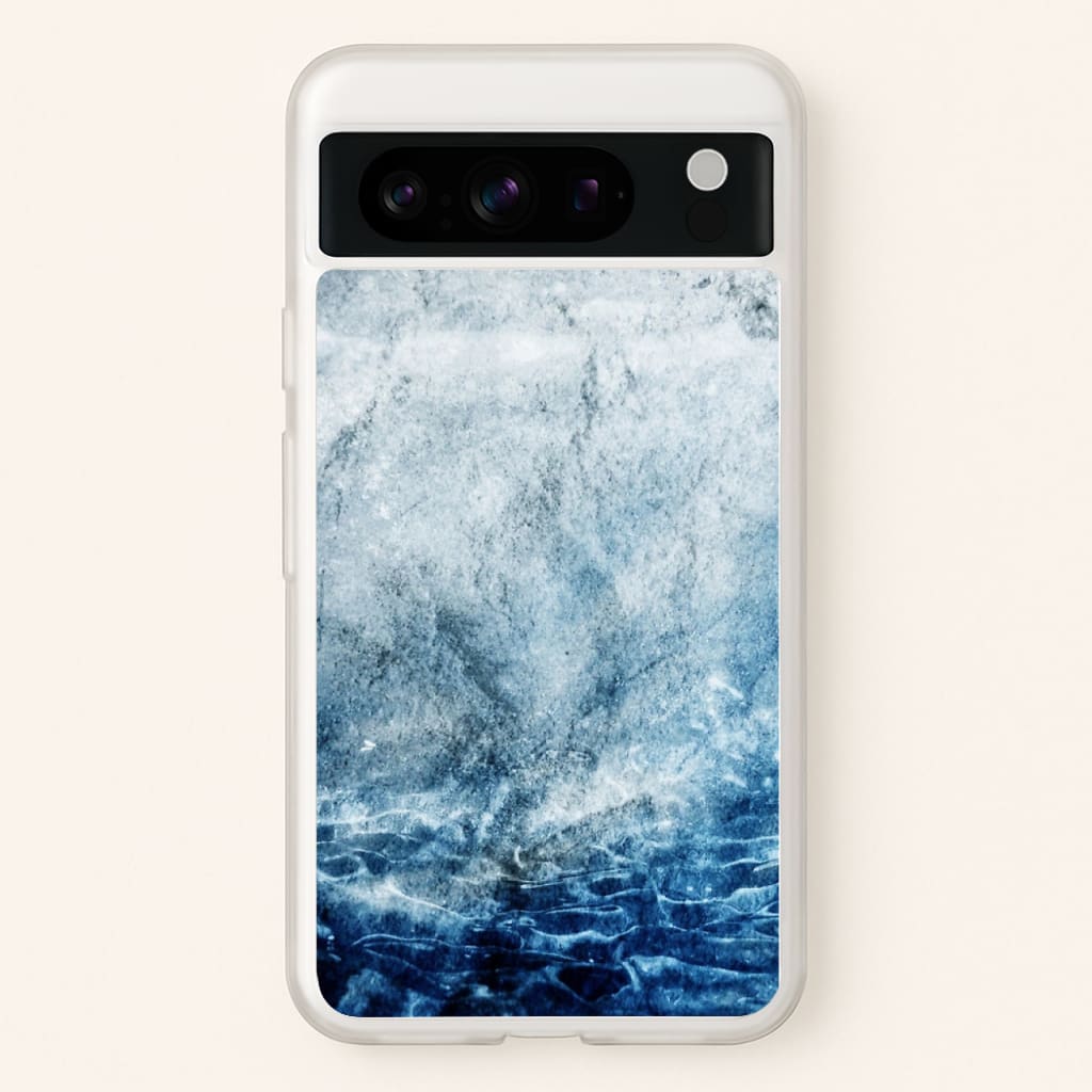 Sea Blue Marble - marble Phone Case for Google Pixel 8 Pro