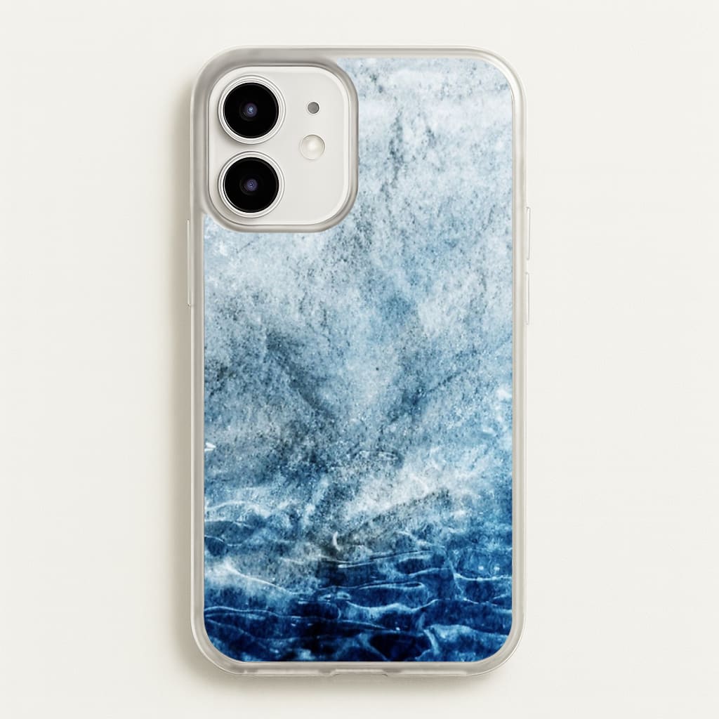 Sea Blue Marble - marble Phone Case for iPhone 12 Mini