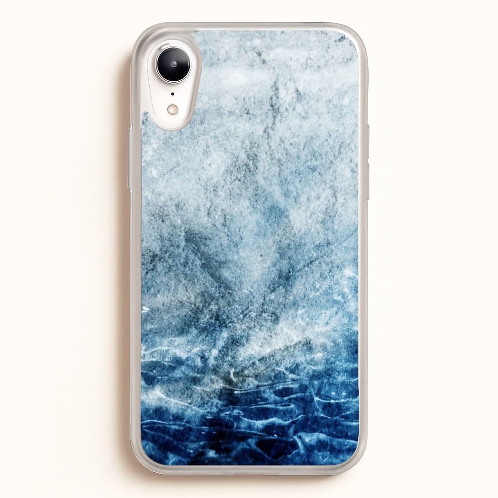 Sea Blue Marble - marble Phone Case for iPhone XR