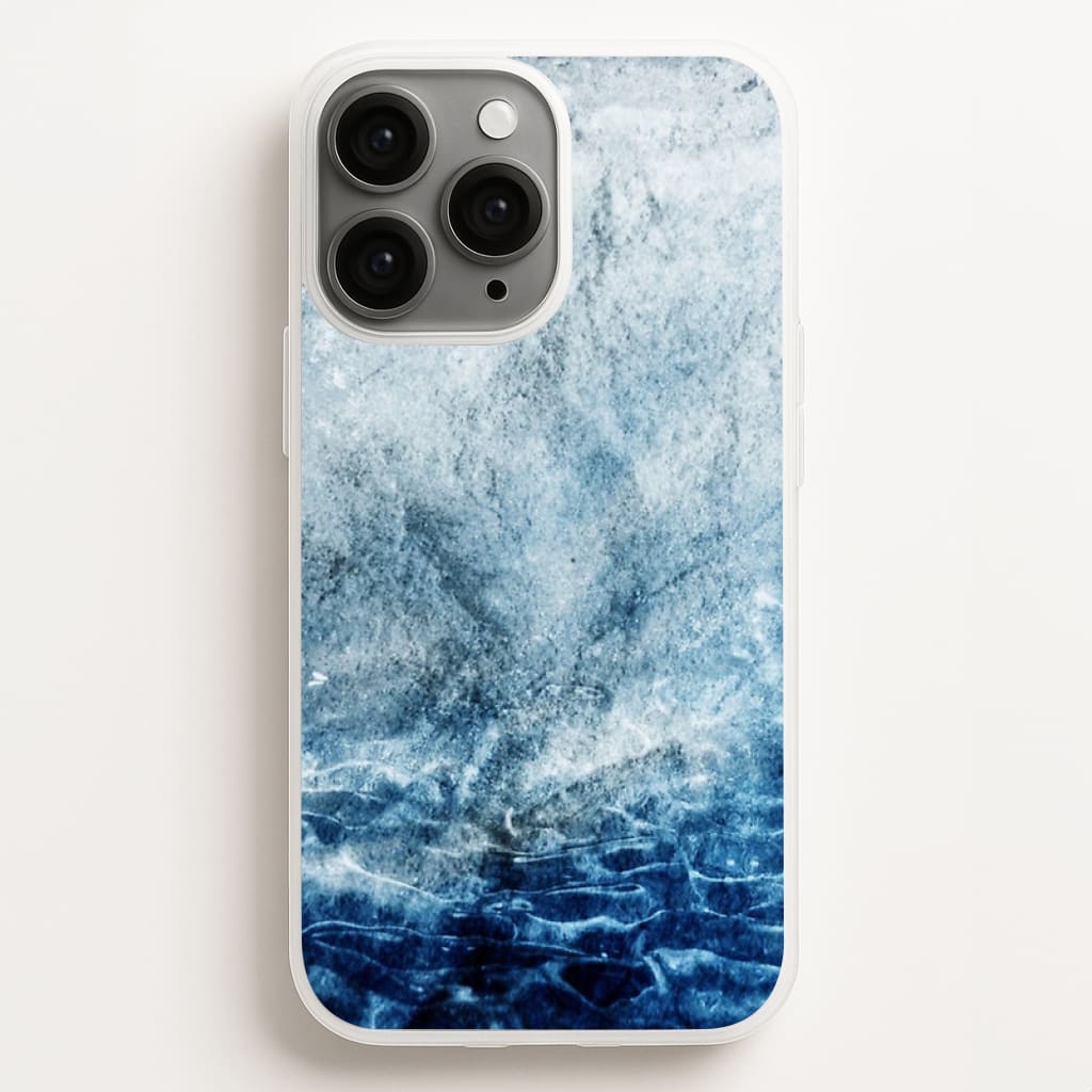 Sea Blue Marble - marble Phone Case for iPhone 11 Pro