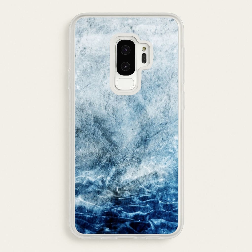 Sea Blue Marble - marble Phone Case for Galaxy S9 Plus