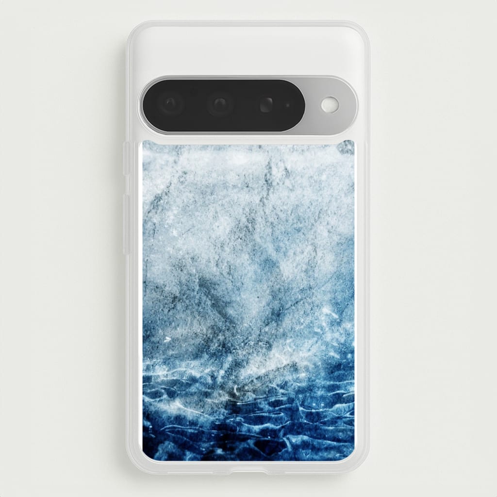 Sea Blue Marble Phone Case for Google Pixel 10 Pro XL