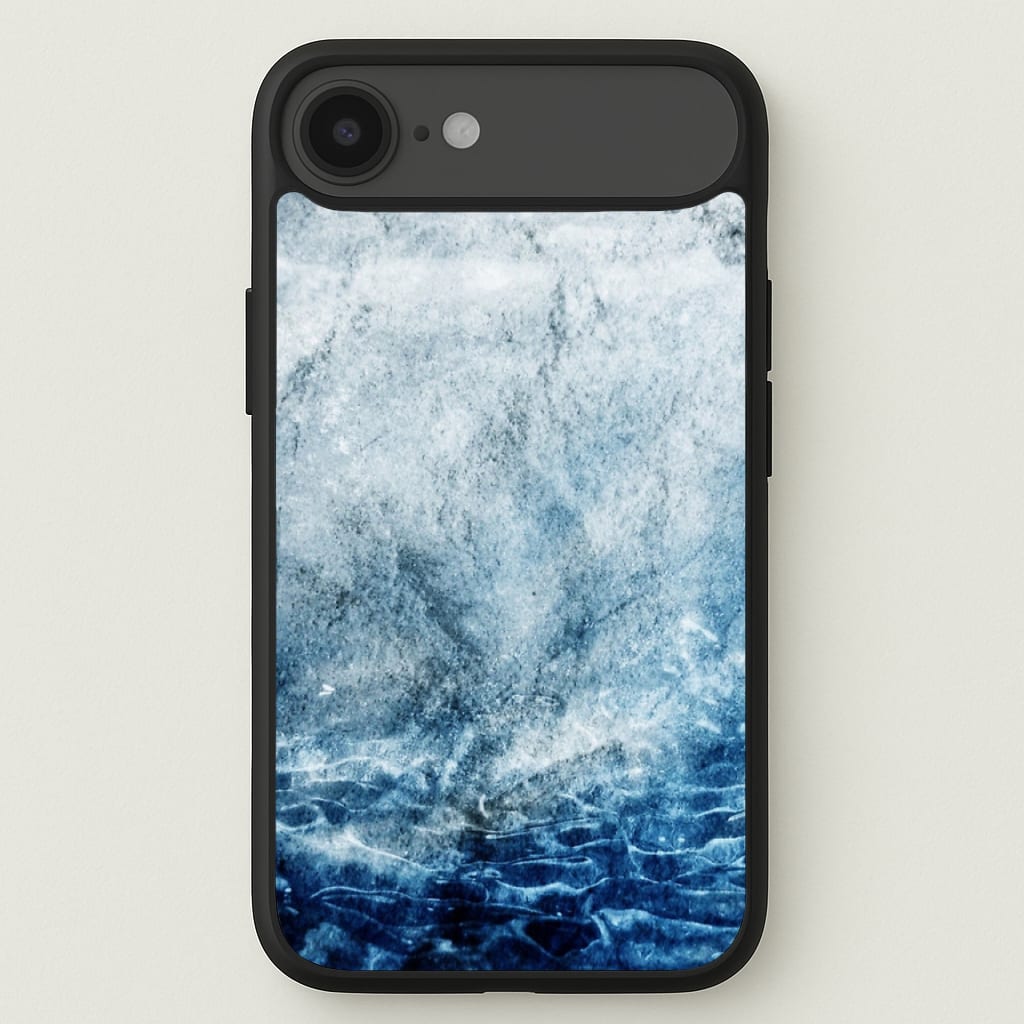 Sea Blue Marble Phone Case for iPhone 17 Air
