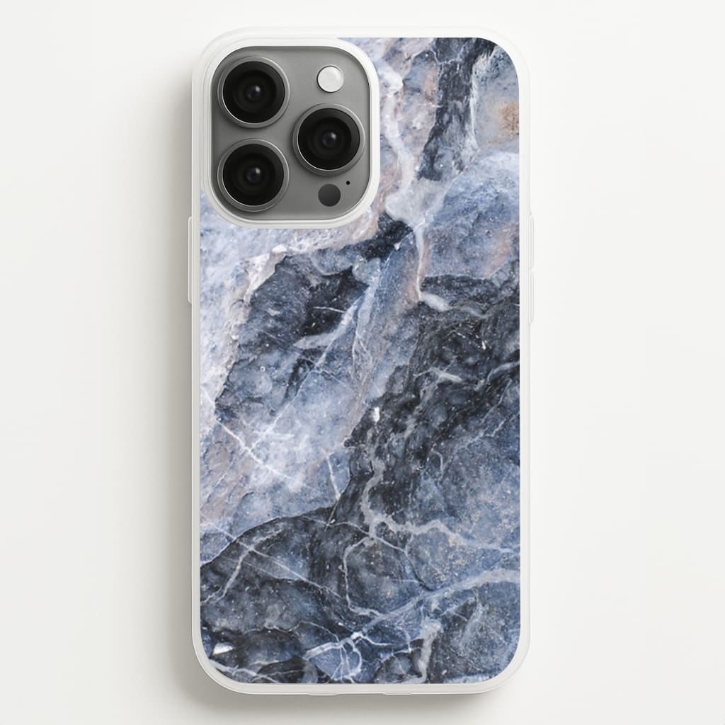 Grey and White Marble - marble Phone Case for iPhone 13 Pro Max
