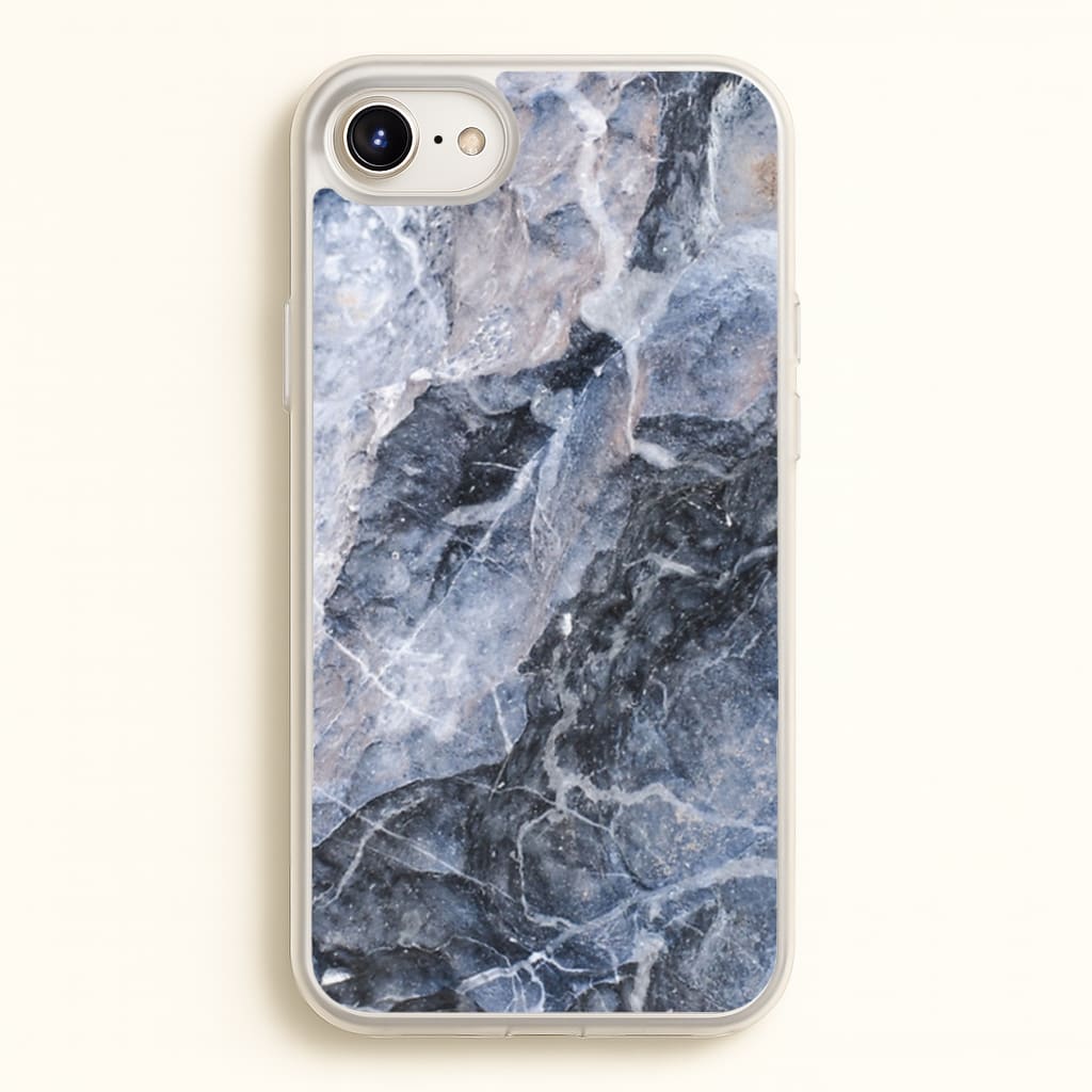 Grey and White Marble - marble Phone Case for iPhone 6 / 7 / 8 / SE