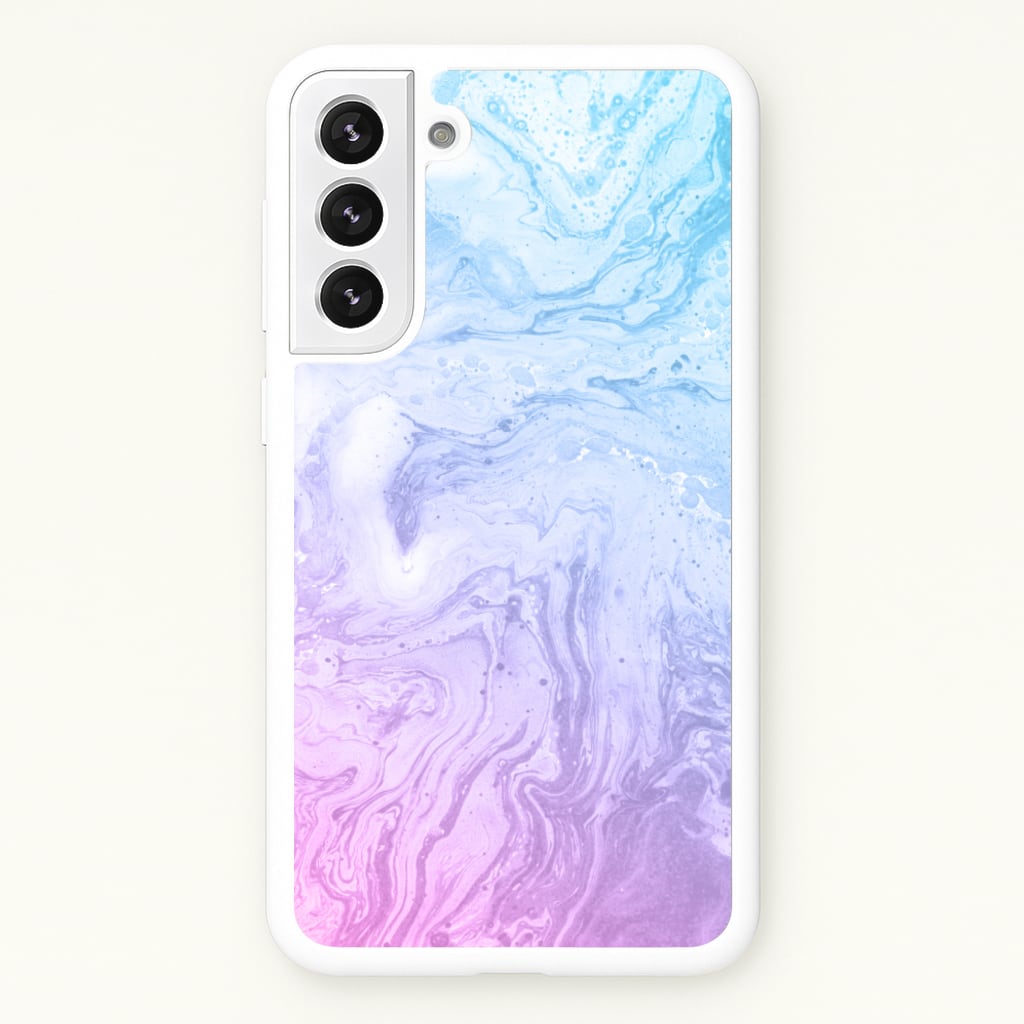Purple Marble - marble Phone Case for Galaxy S22 Plus