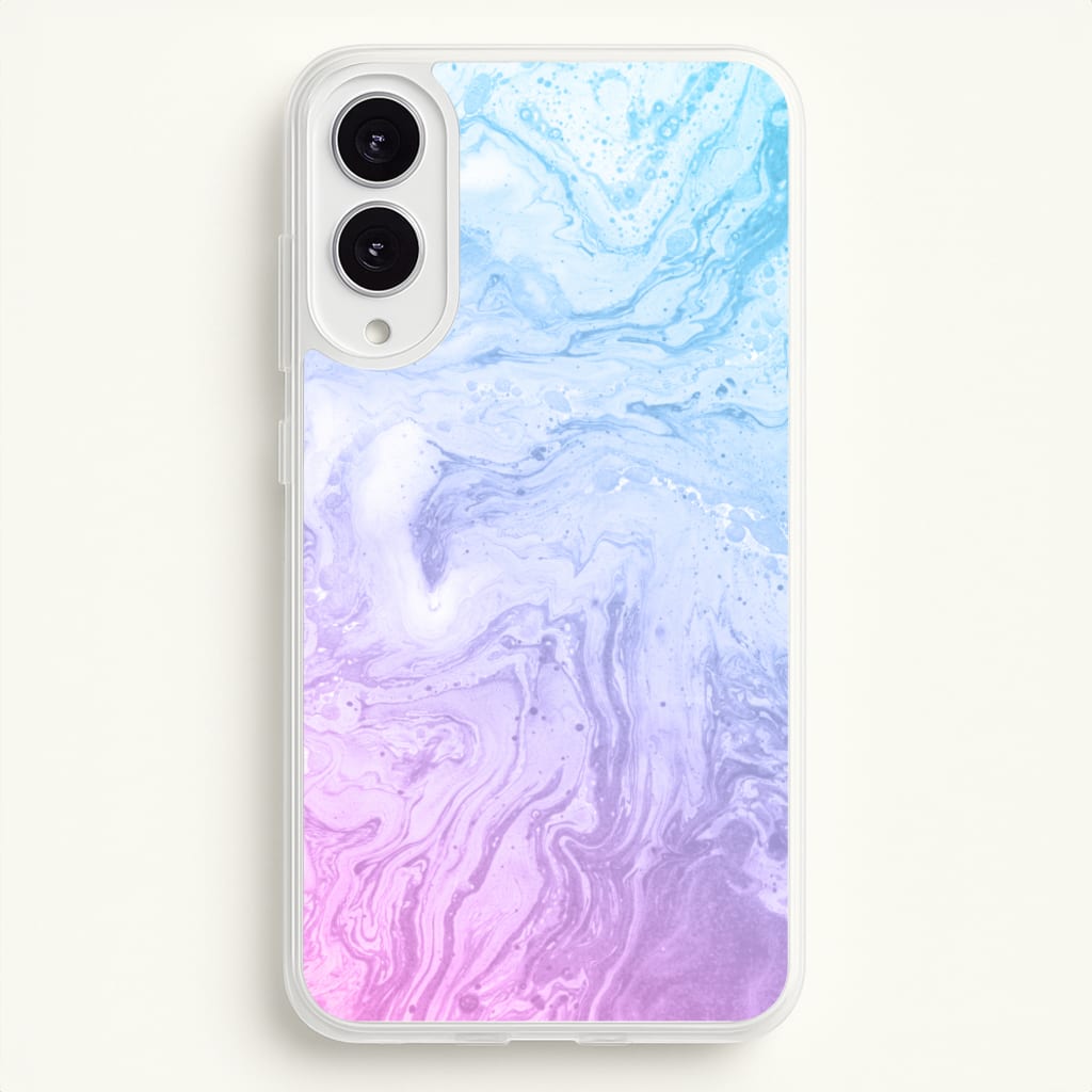 Purple Marble - marble Phone Case for Galaxy S25 Edge