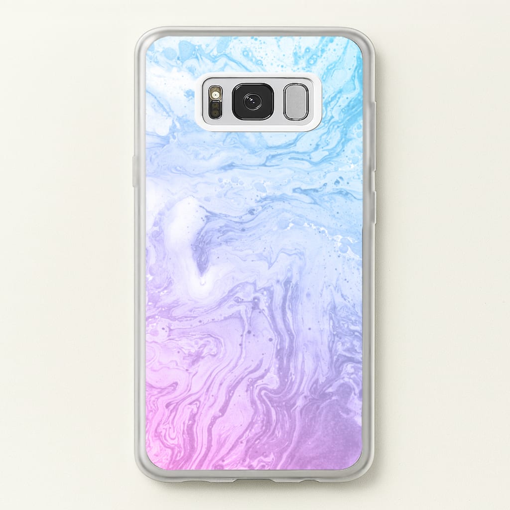 Purple Marble - marble Phone Case for Galaxy S8