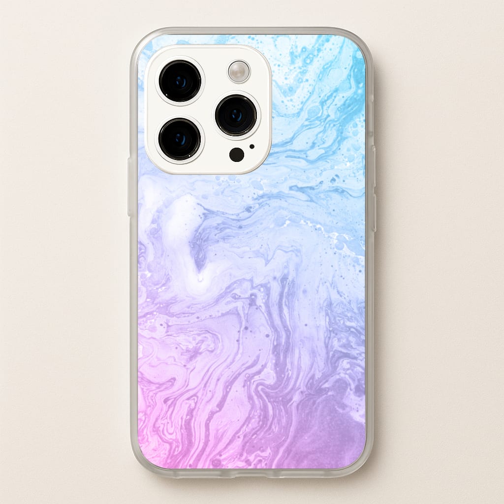 Purple Marble - marble Phone Case for iPhone 14 Pro