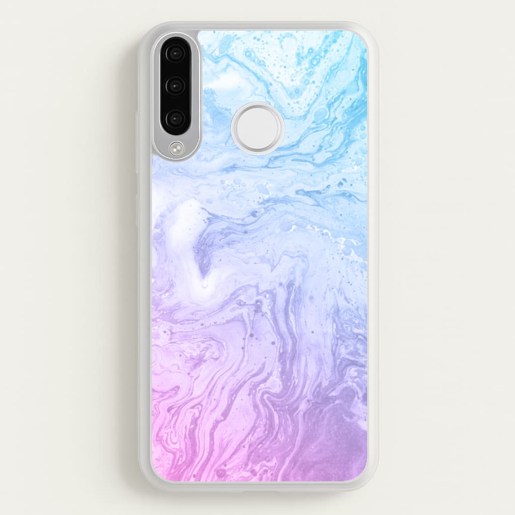 Purple Marble - marble Phone Case for Huawei P30 Lite