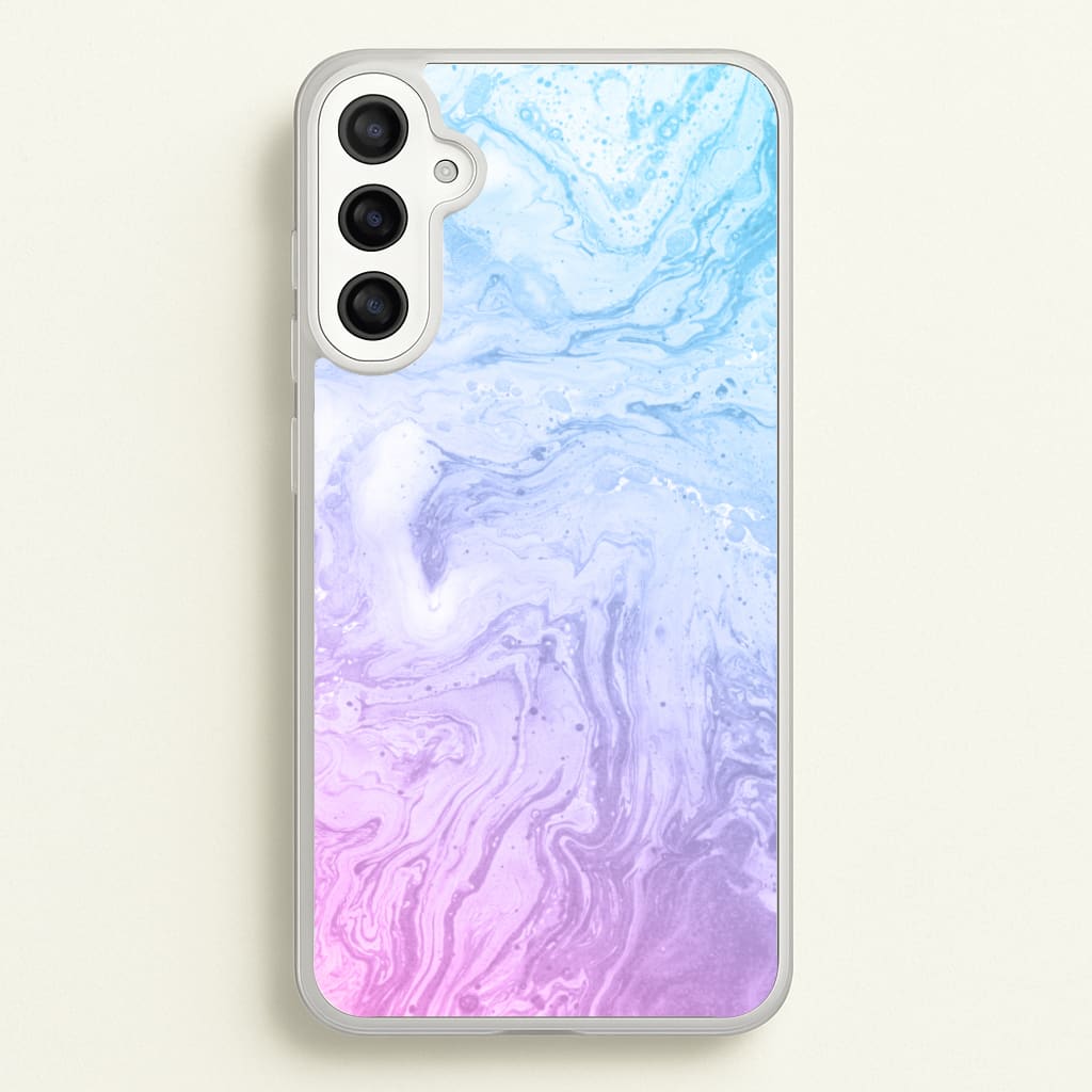Purple Marble - marble Phone Case for Galaxy A34