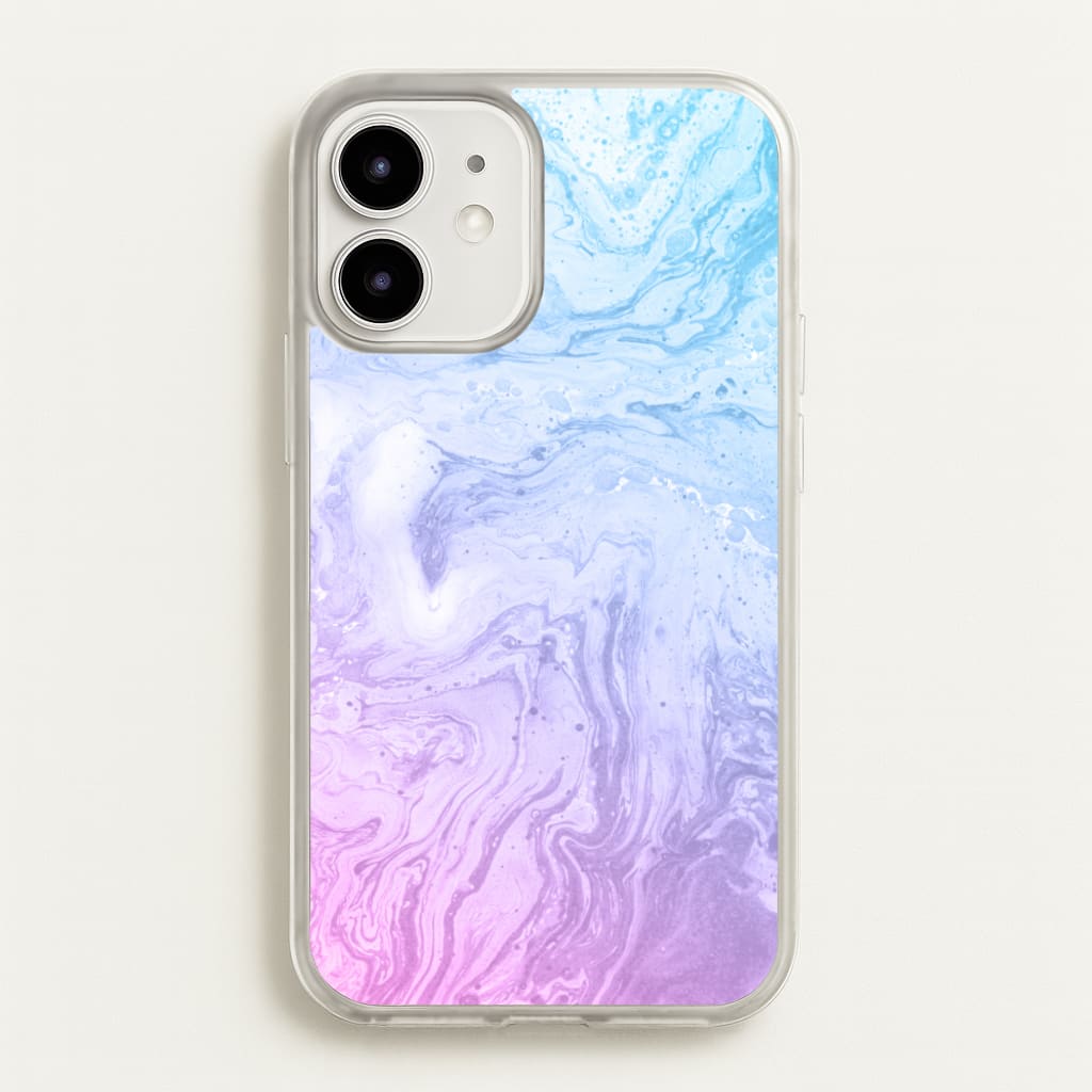 Purple Marble - marble Phone Case for iPhone 12 Mini