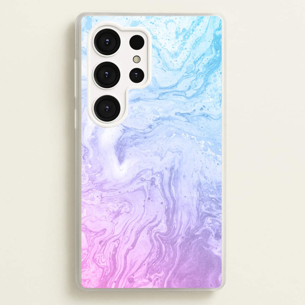 Purple Marble - marble Phone Case for Galaxy S25 Ultra