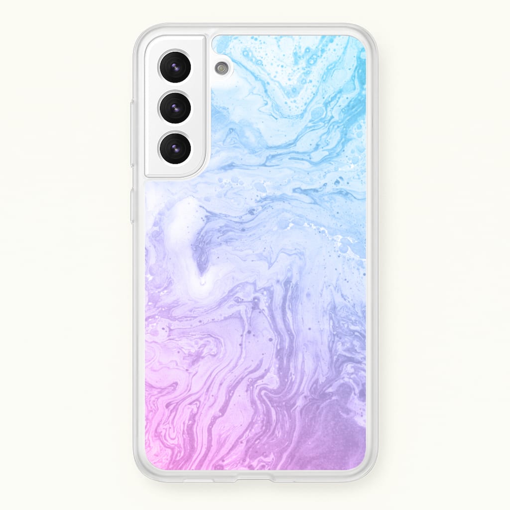 Purple Marble - marble Phone Case for Galaxy S21FE