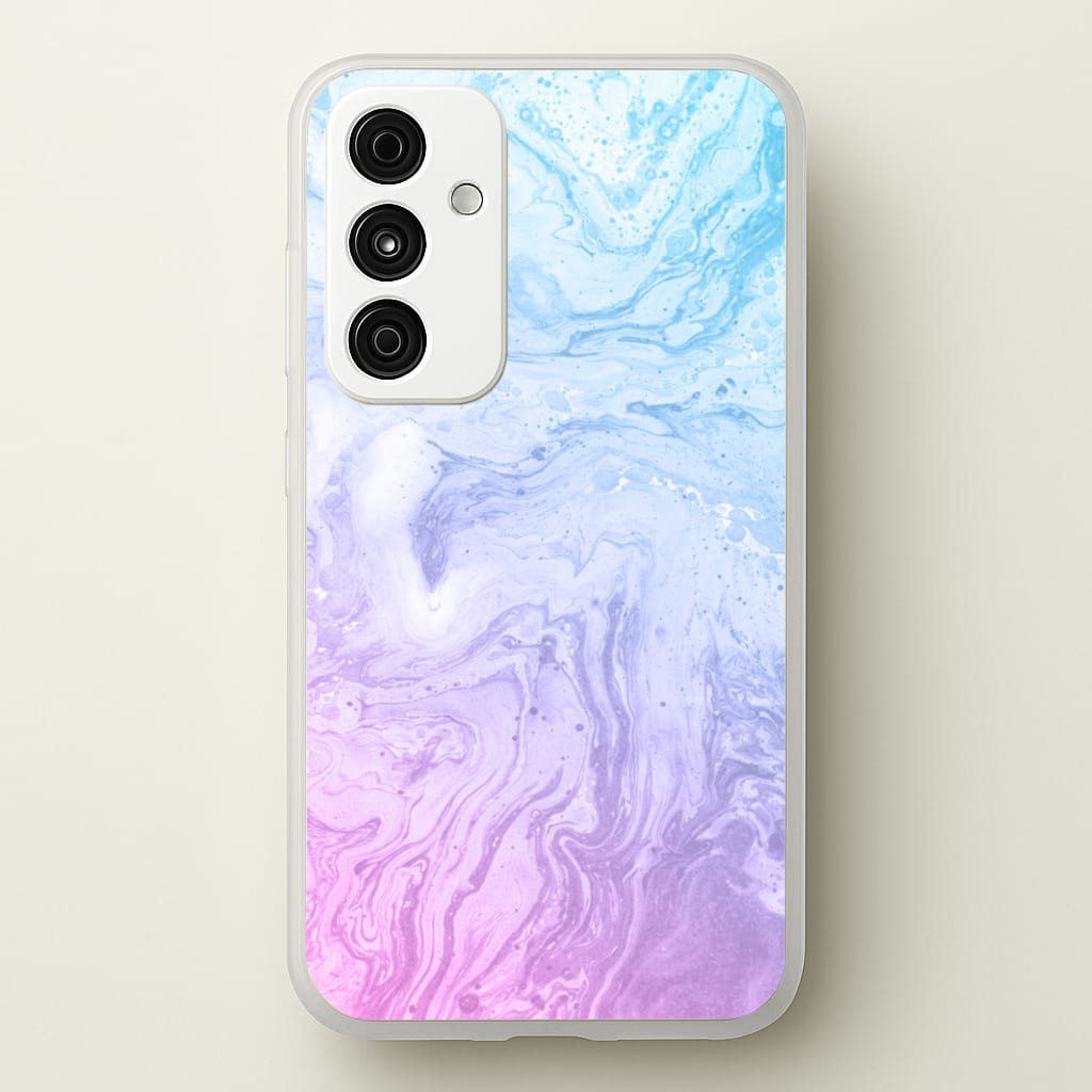 Purple Marble - marble Phone Case for Galaxy A55