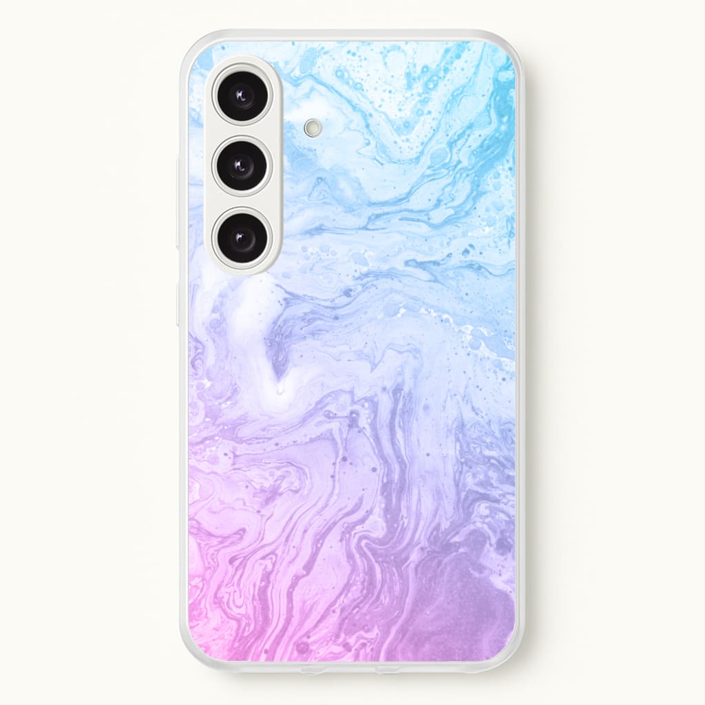 Purple Marble - marble Phone Case for Galaxy S24