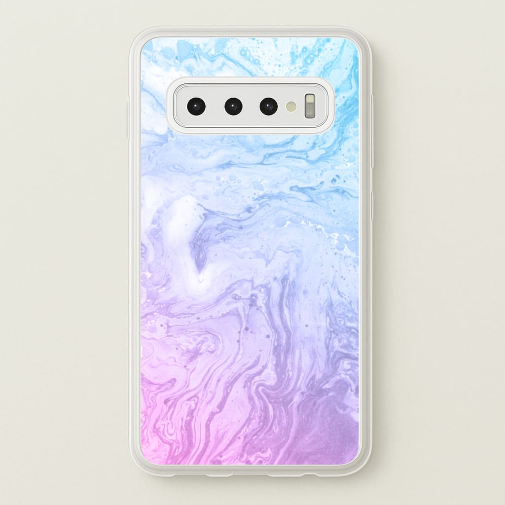 Purple Marble - marble Phone Case for Galaxy S10