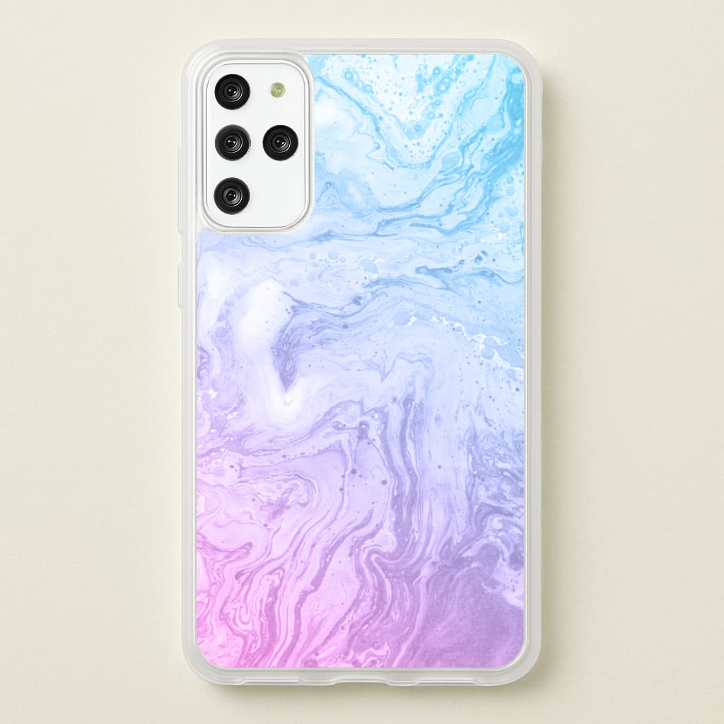 Purple Marble - marble Phone Case for Galaxy S20 Plus