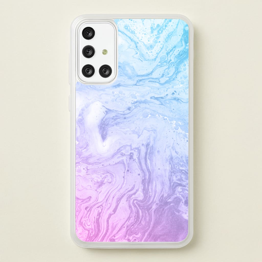 Purple Marble - marble Phone Case for Galaxy A71