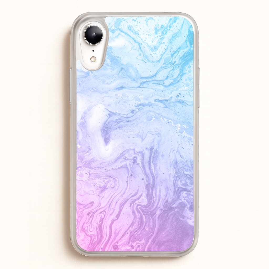 Purple Marble - marble Phone Case for iPhone XR