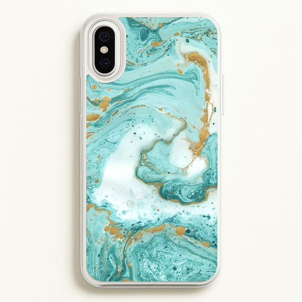 Green Marble - marble Phone Case for iPhone XS Max