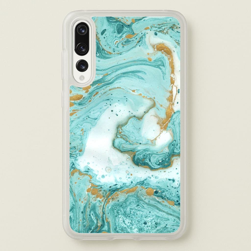 Green Marble - marble Phone Case for Huawei P20 Pro