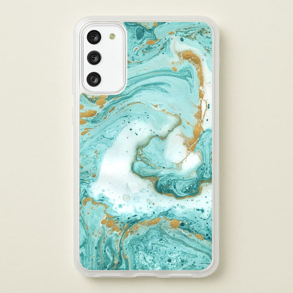 Green Marble - marble Phone Case for Galaxy S20FE