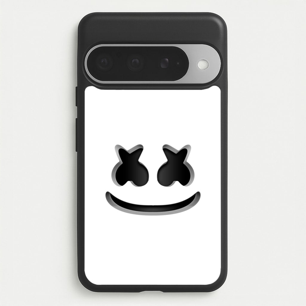 White Helmet DJ Helmet Phone Case for Google Pixel 10 Pro XL
