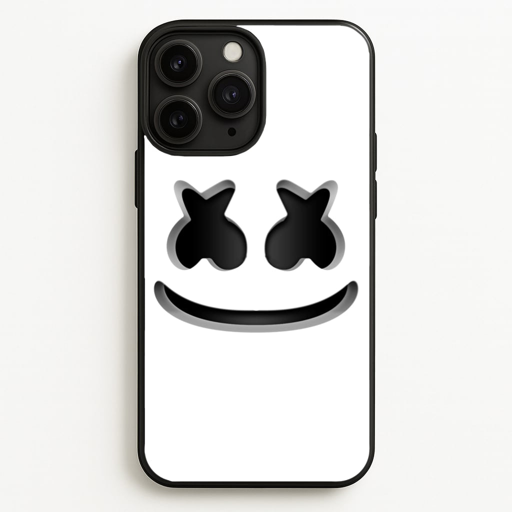 White Helmet DJ Helmet - Marshmello Phone Case for iPhone 11 Pro Max