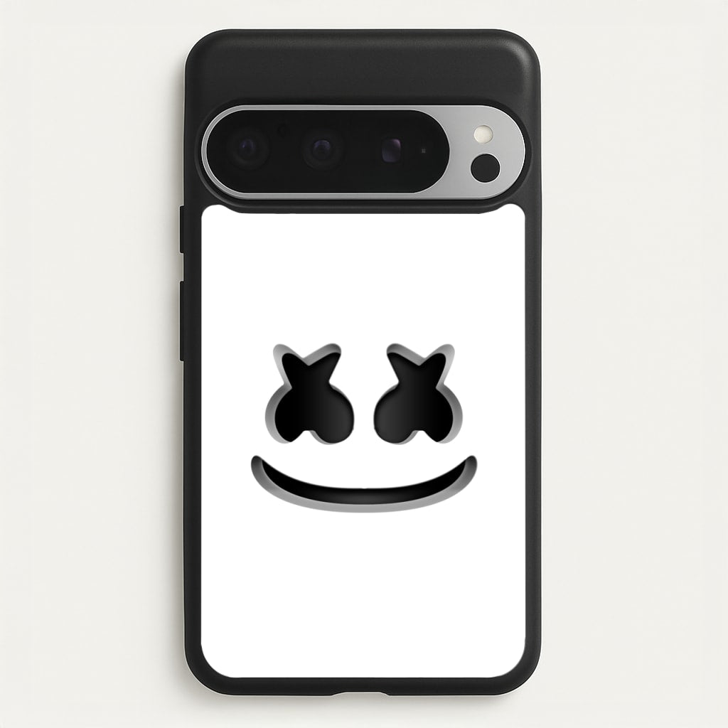 White Helmet DJ Helmet - Marshmello Phone Case for Google Pixel 9 Pro XL