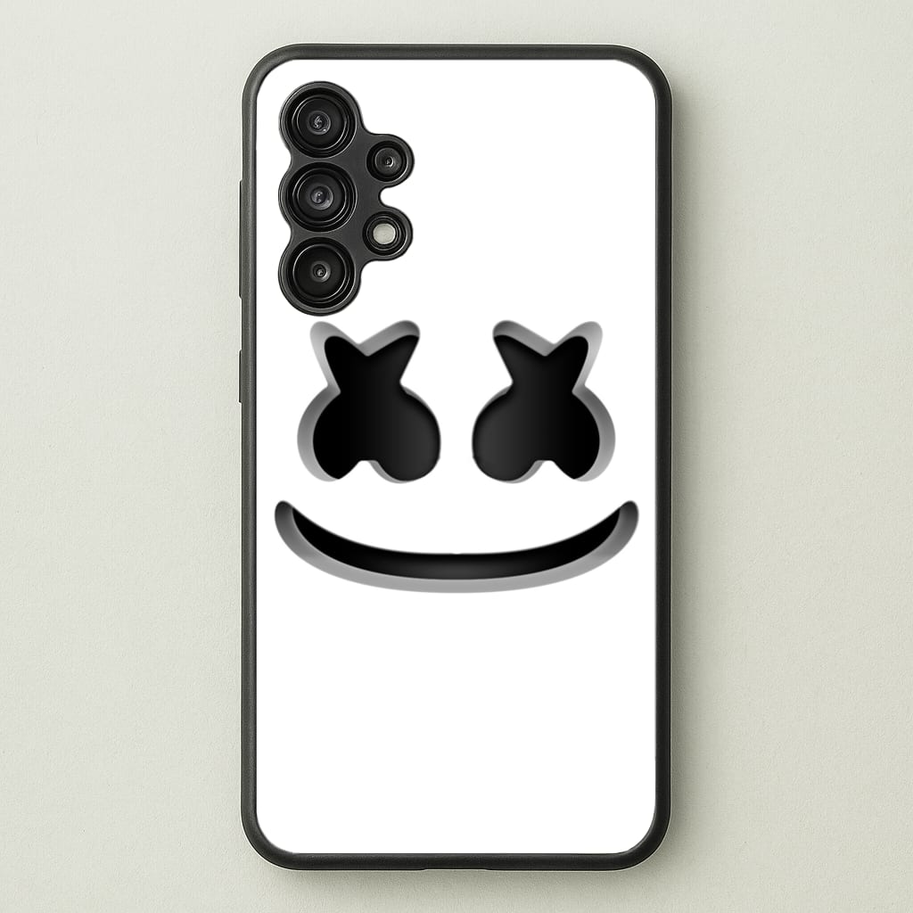 White Helmet DJ Helmet - Marshmello Phone Case for Galaxy A13