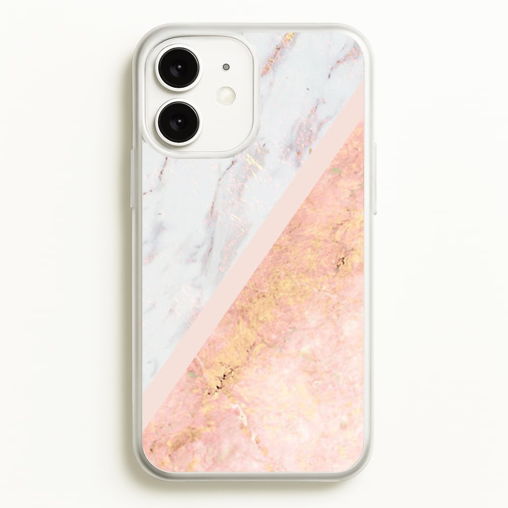 Marble and Rose Gold - marble Phone Case for iPhone 11