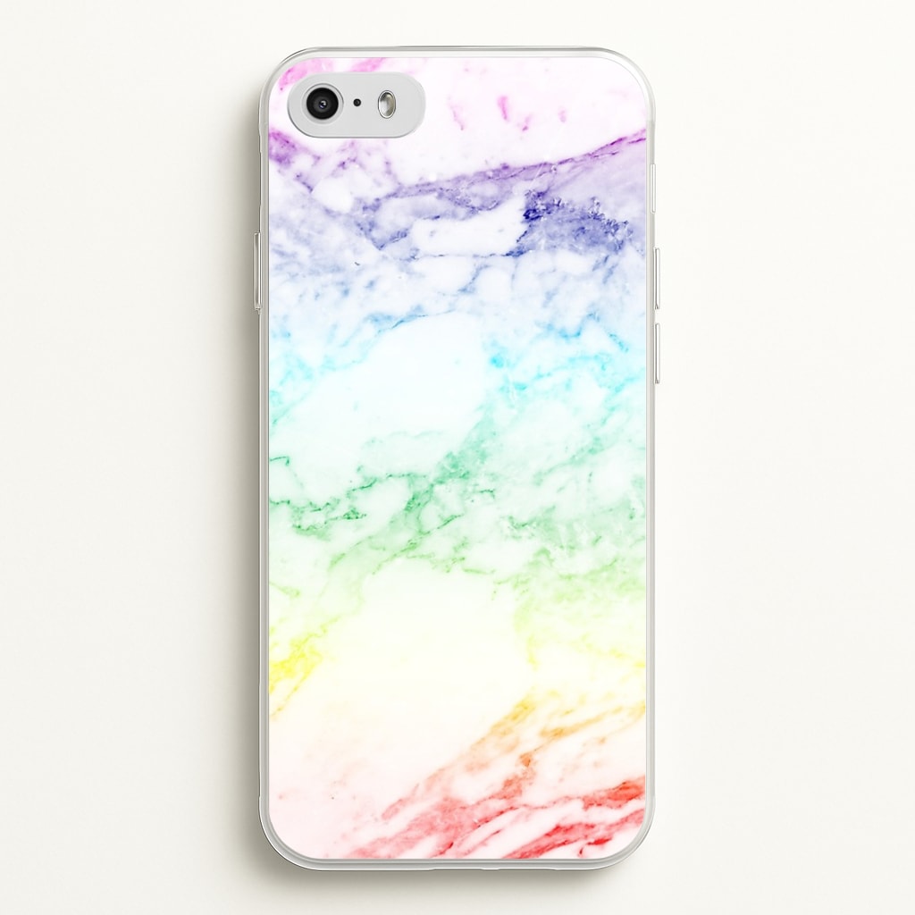 Rainbow Streak Marble Pattern - marble Phone Case for iPhone 5 / 5s / SE 2016