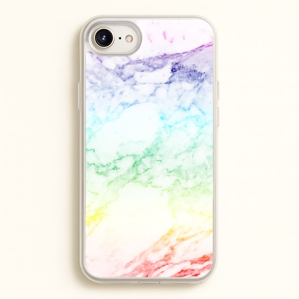 Rainbow Streak Marble Pattern - marble Phone Case for iPhone 6 Plus / 7 Plus / 8 Plus