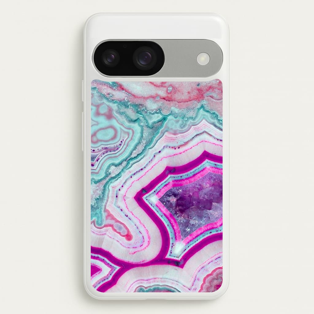Purple Geode Pattern - marble Phone Case for Google Pixel 9 / 9 Pro