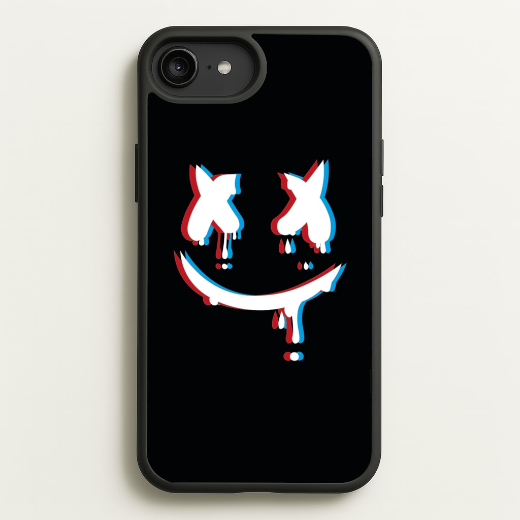 Blue Blur - White Helmet DJ - Marshmello Phone Case for iPhone 6 Plus / 7 Plus / 8 Plus