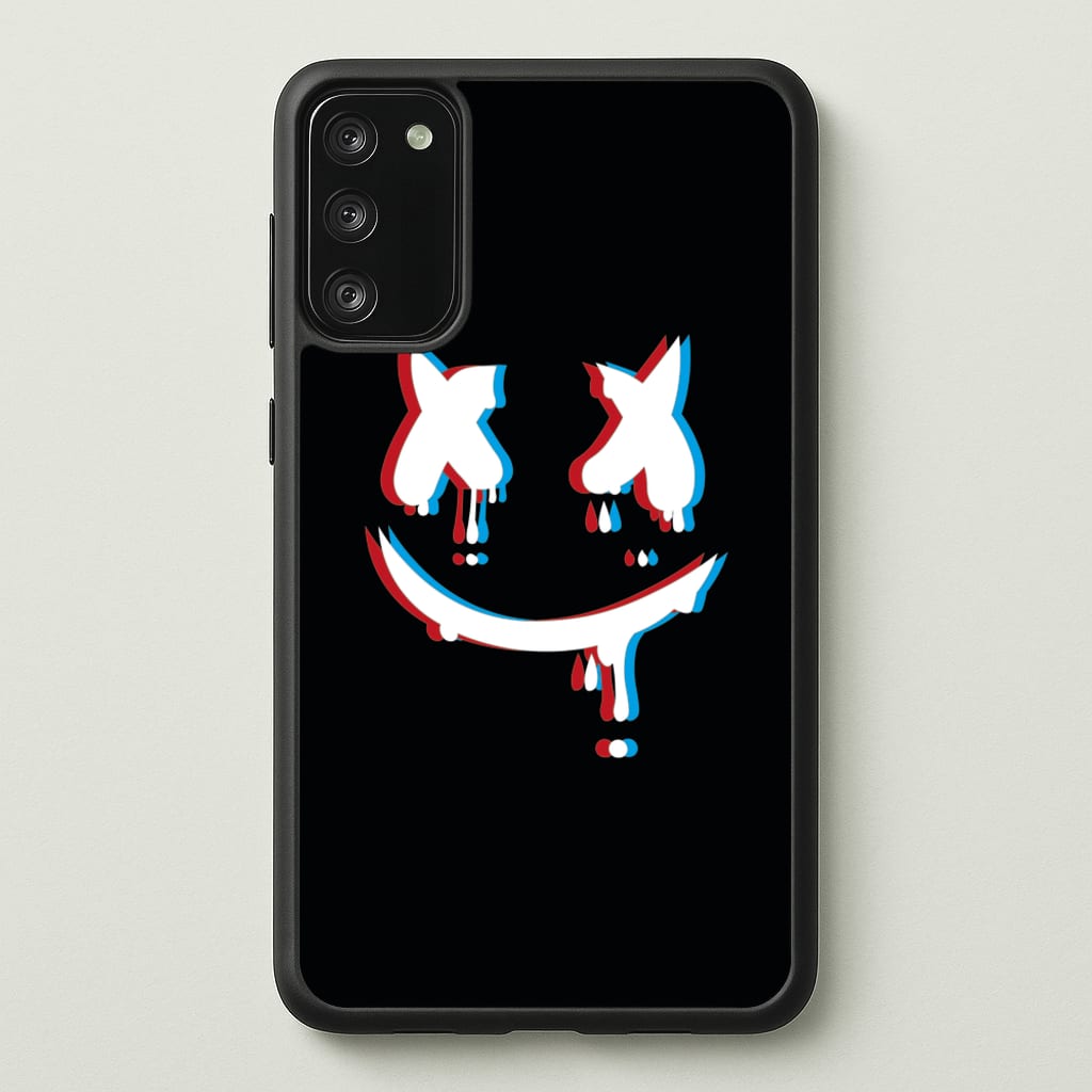 Blue Blur - White Helmet DJ - Marshmello Phone Case for Galaxy S20FE