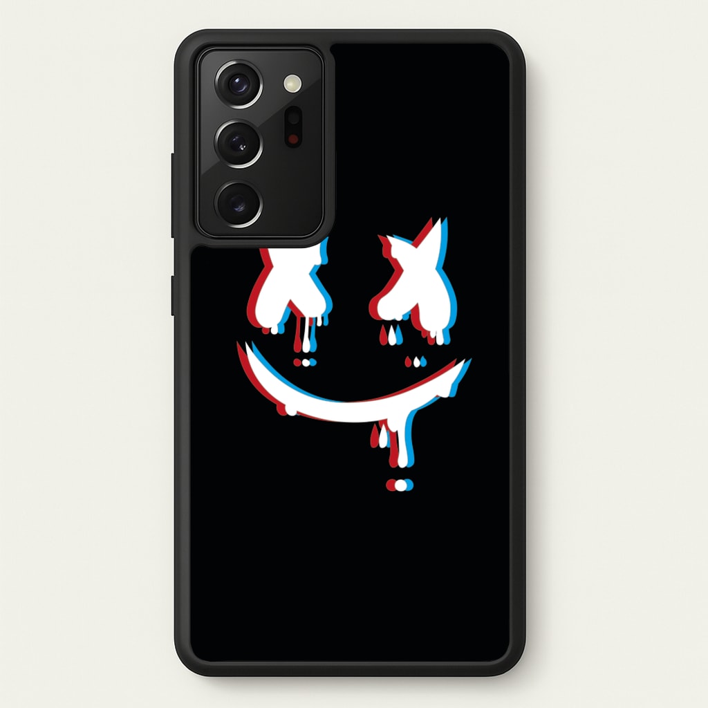 Blue Blur - White Helmet DJ - Marshmello Phone Case for Galaxy Note 20 Ultra