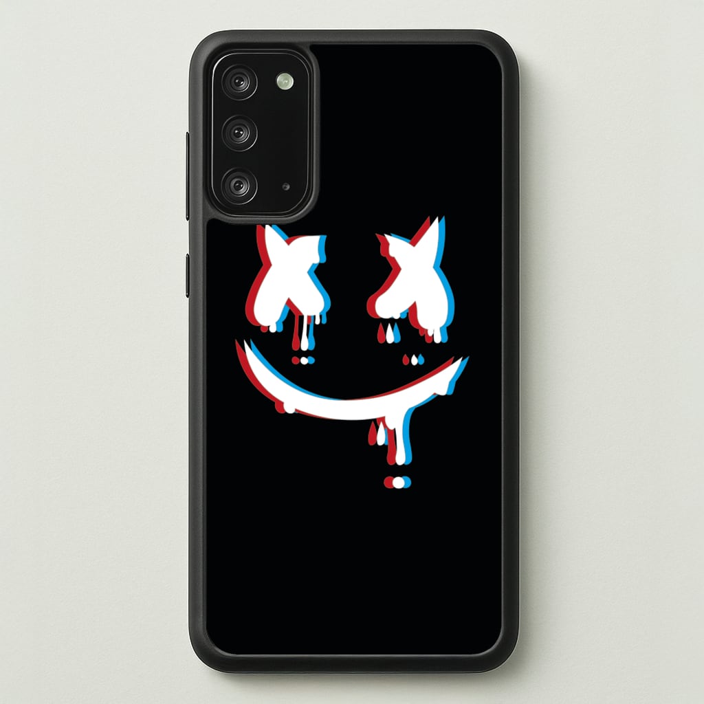 Blue Blur - White Helmet DJ - Marshmello Phone Case for Galaxy Note 20