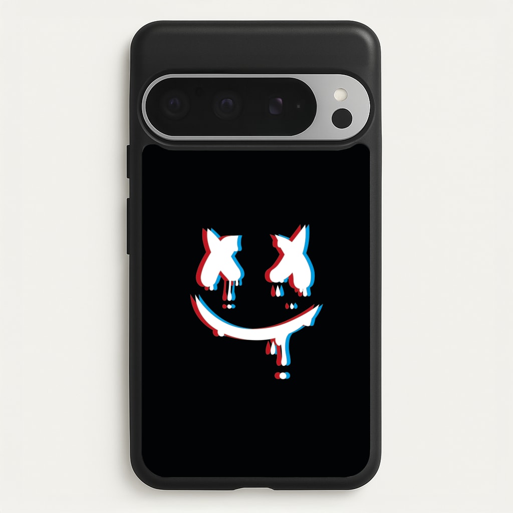 Blue Blur - White Helmet DJ - Marshmello Phone Case for Google Pixel 9 Pro XL