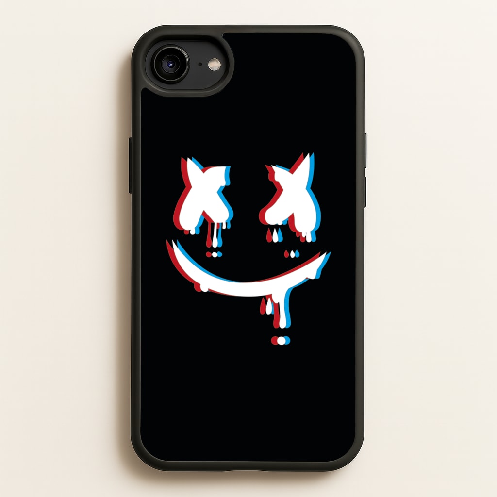 Blue Blur - White Helmet DJ - Marshmello Phone Case for iPhone 6 / 7 / 8 / SE