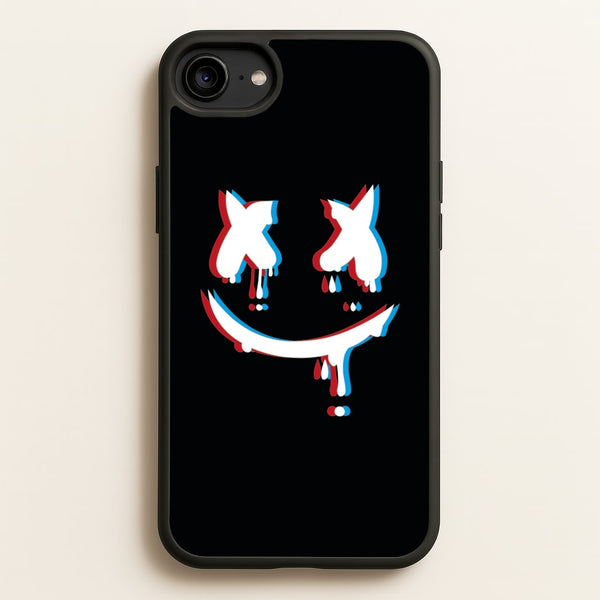 Blue Blur - White Helmet DJ - Marshmello Phone Case for iPhone 6 / 7 / 8 / SE