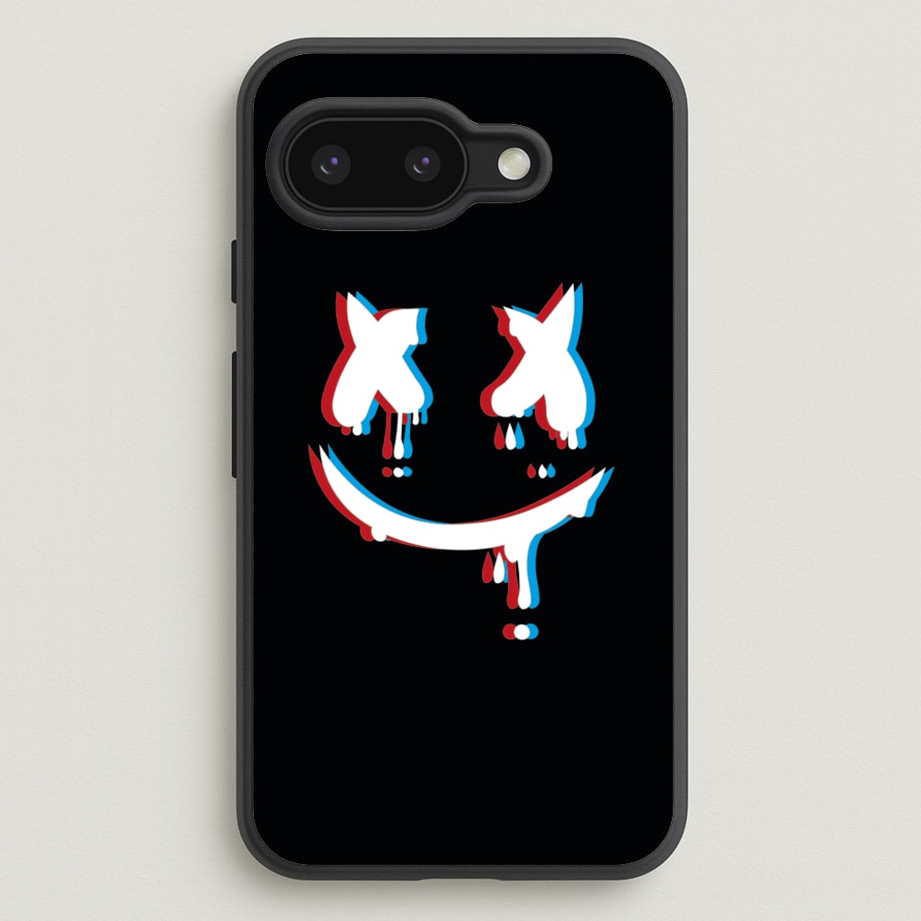 Blue Blur - White Helmet DJ - Marshmello Phone Case for Google Pixel 9a